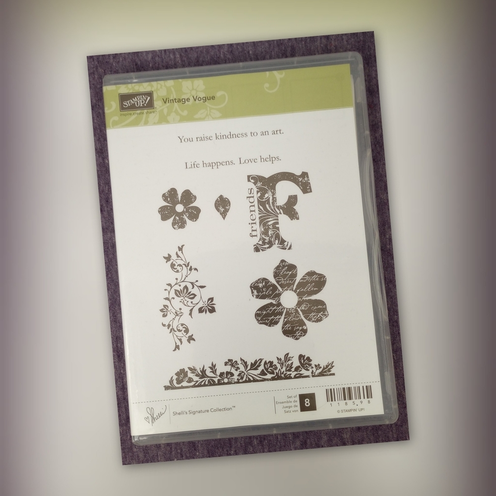 Stampin' Up Vintage Vogue Stamp Set